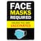 Signmission Public Safety Sign-Face Mask Required Unless You Have Been Vaccinated, 24" H, A-1824-22681 A-1824-22681 - alternate 1